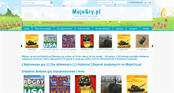 Desktop Screenshot of mojegry.pl